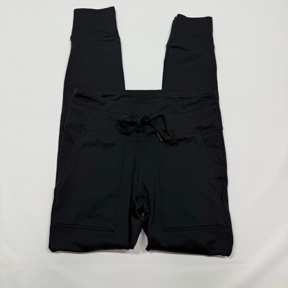 Aerie black fitted jogger size small 28" length